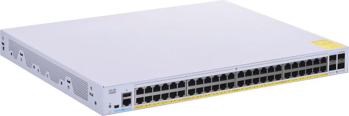 Image du produit Cisco PoE+ Switch CBS350-48P-4X-EU 52 Port (52 Ports)