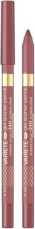 Actual product image Eveline Variete Gel Lip Liner 03 (03 Dusty Rose)