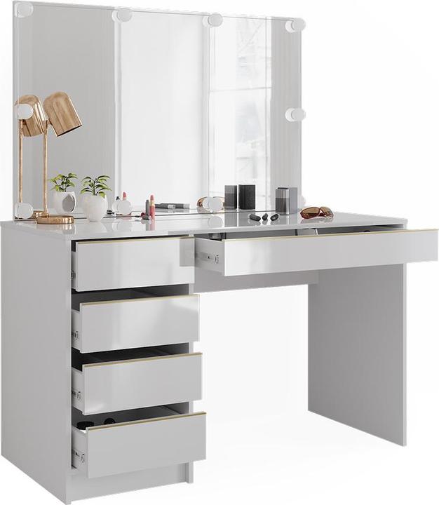 Immagine prodotto Vicco Sherry con illuminazione (120 x 75 x 55 cm)