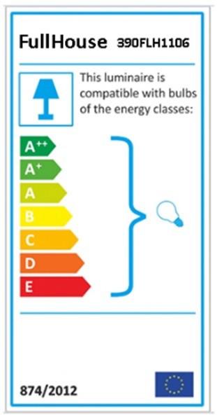 Label énergétique Opviq Lochlan (E27)