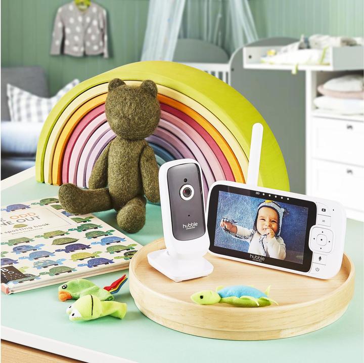 Actual product image Hubble Connected Nursery Pal Premium (5 inch) (Baby Monitor Audio, 300 m)