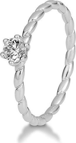 Actual product image Breuning Twisted engagement ring (58, 585/14 K Gold)