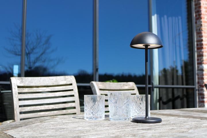 Actual product image Lucide JOY - Table lamp outdoor - Ø 11,5 cm - LED Dim. - 1x1,5W 3000K - IP54 - Black 15500/02/30 (175 lm)
