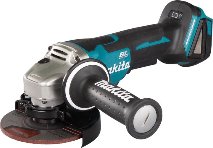 Makita DGA508Z Cordless angle grinder, 18 V, ø125mm, 8500 min-1, paddle switch, Without batteries and charg (125 mm)