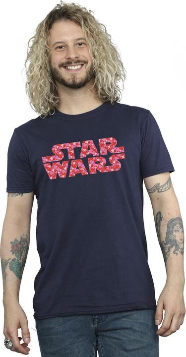 Immagine prodotto Star Wars Heart Logo Maglietta Uomo (S)
