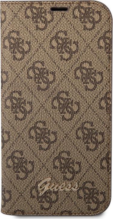 Immagine prodotto Guess GUBKP14SHG4SHW iPhone 14 6.1" brązowy/marrone libro 4G Vintage Gold Logo (Apple iPhone 14)
