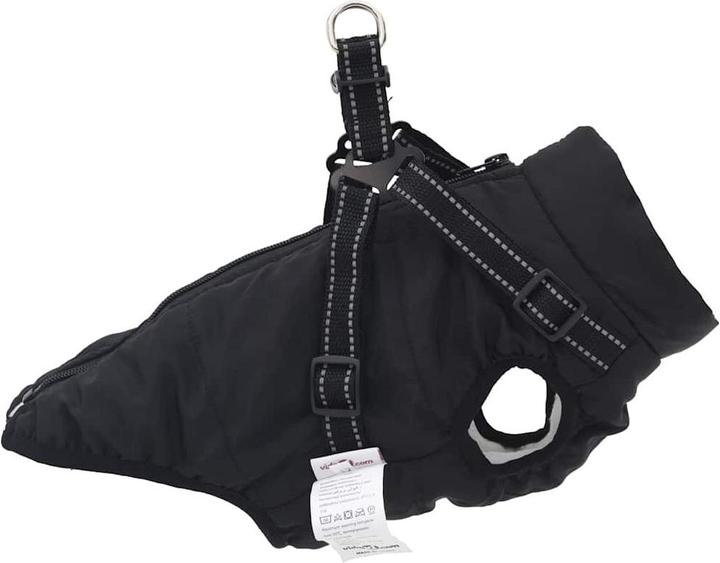 Produktbild VidaXL Hundemantel mit Geschirr Wasserdicht Reflektierend (24, Hundemantel)