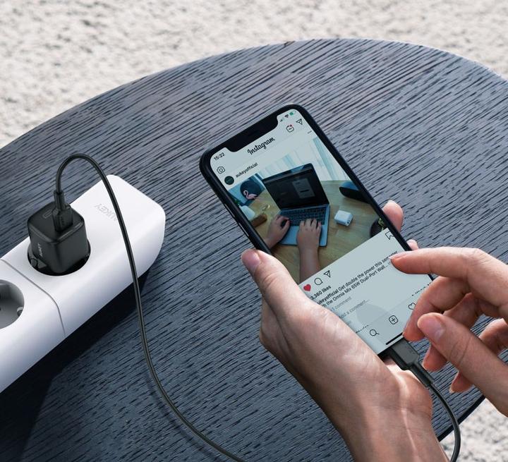 Image du produit Aukey AUEKY PA-B1 Swift Chargeur secteur 1x USB-C Power Delivery 3.0 20W (20 W)