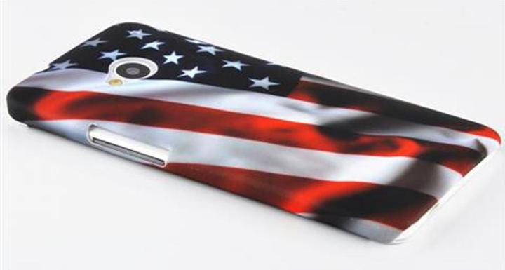 Actual product image Cadorabo Hard cover with imprint cover (HTC One M7)