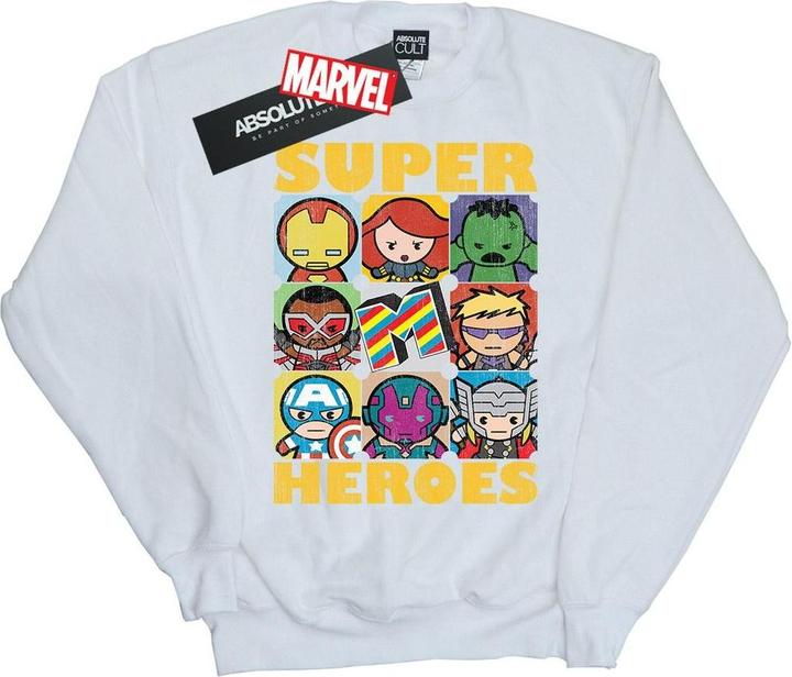 Immagine prodotto Kawaii Super Heroes Felpa Uomo (XXL)