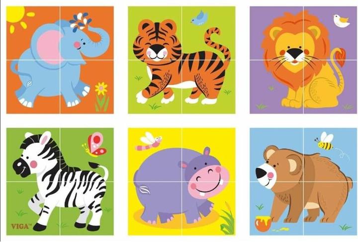 Immagine prodotto Viga Toys Cubo puzzle (4 pezzi)