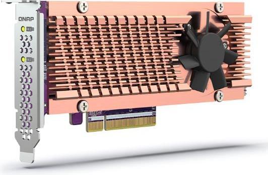 Actual product image QNAP QM2-2P-384A QM2 Card