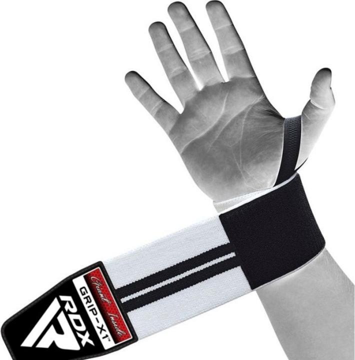Produktbild Rdx W3 Gewichtheber Handgelenkbandage Mit Daumenschlaufen (One Size)