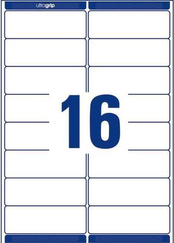 Image du produit Avery Etiquettes d'adresse 99.1x33.9mm L7162-100 weiss 1600 Stk./100 Blatt