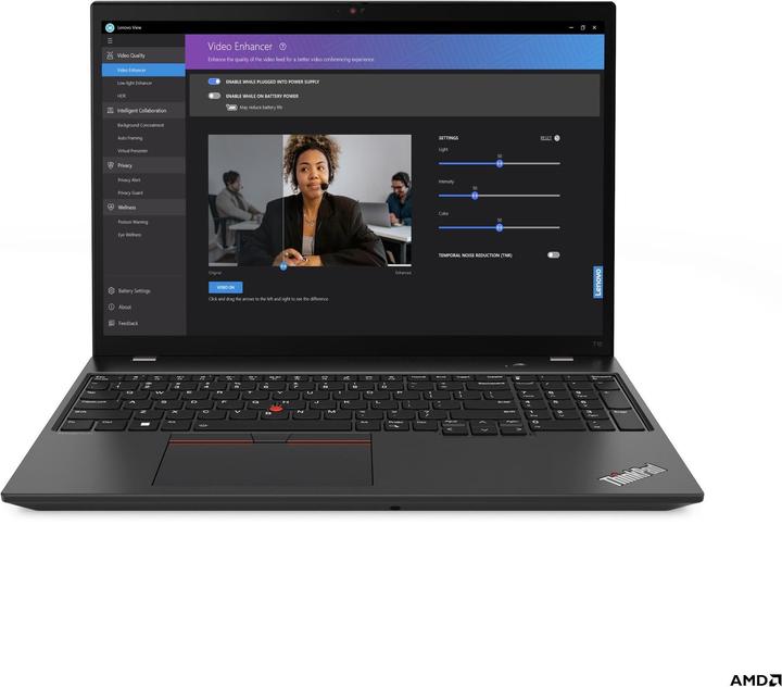 Actual product image Lenovo TS/ThinkPad/ T16 AMD G2 / R5 PRO 7540U / (16", AMD Ryzen 5 Pro 7540U, 32 GB, 512 GB, DE)
