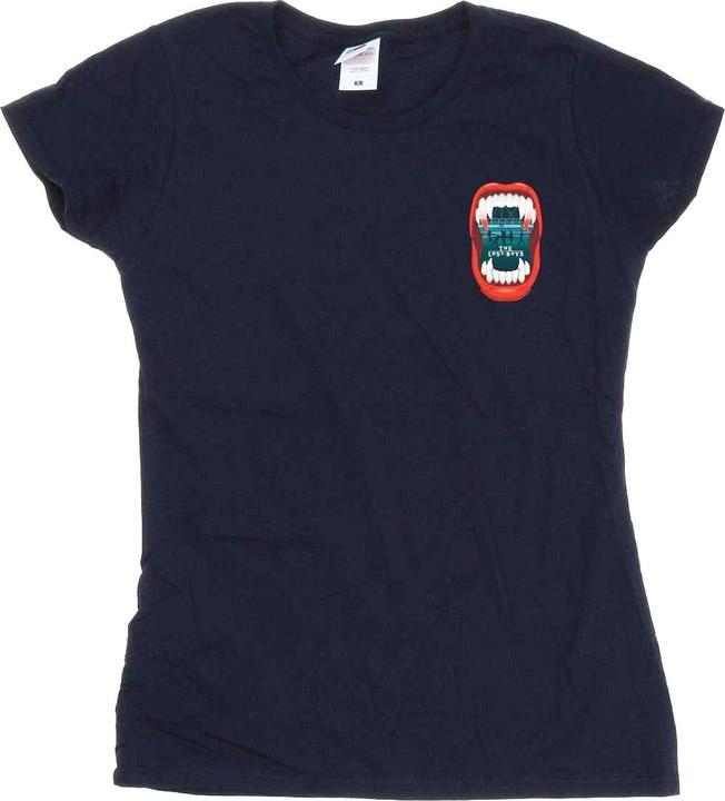 Actual product image The Lost Boys Womens/Ladies Teeth Pocket Cotton T-Shirt (M)