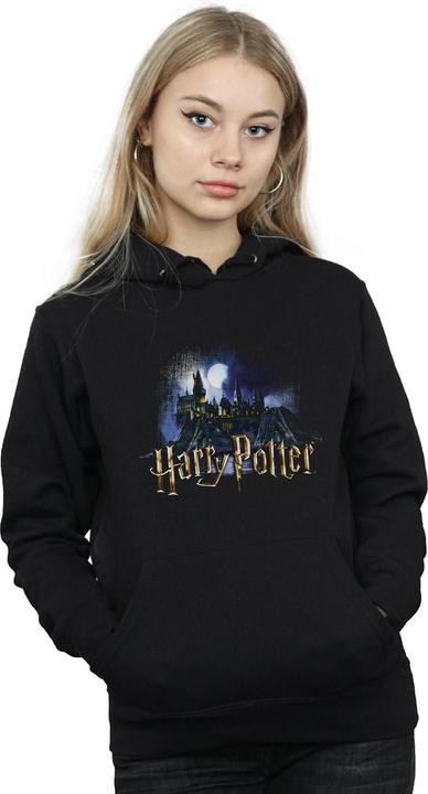 Actual product image Absolute Cult Womens/Ladies Hogwarts Castle Hoodie (S)