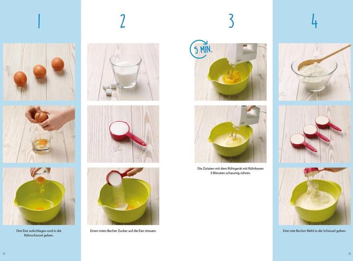 Actual product image Kinderleichte Becherküche - Für die Backprofis von morgen (Band 1) (German, Birgit Wenz, 2023)