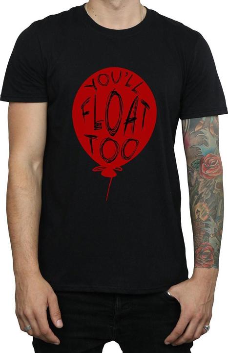 Actual product image Universal Textiles Mens Pennywise You'll Float Too T-Shirt (L)