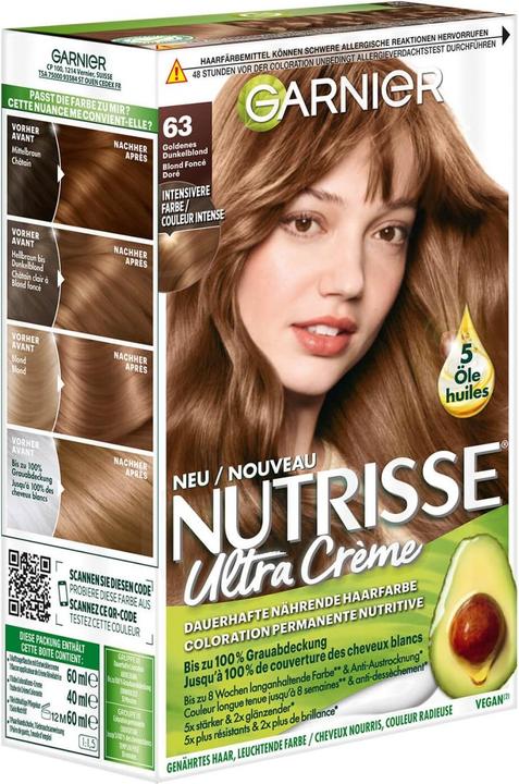 Immagine prodotto Garnier Crepe nelle scanalature (63 Biondo scuro-oro)