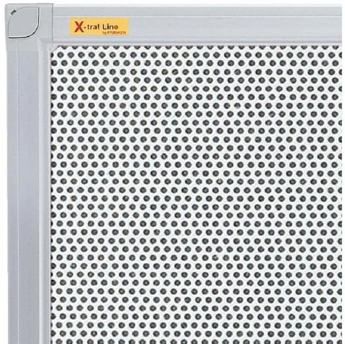 Actual product image Franken Pinboard Pin'n'Mag X-tra, textile, 3 board sizes, also magnetic (Blackboard, 60 x 45 cm)