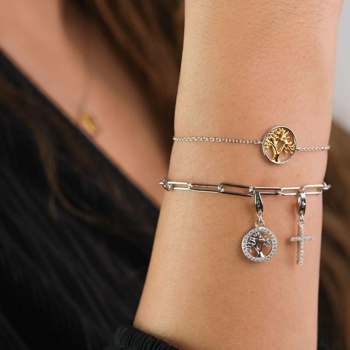 Immagine prodotto Engelsrufer Bracciale con l'albero della vita (17 cm, Argento 925)
