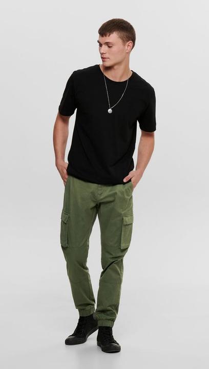Actual product image Only & Sons Cuff cargo pants (W28/L32)