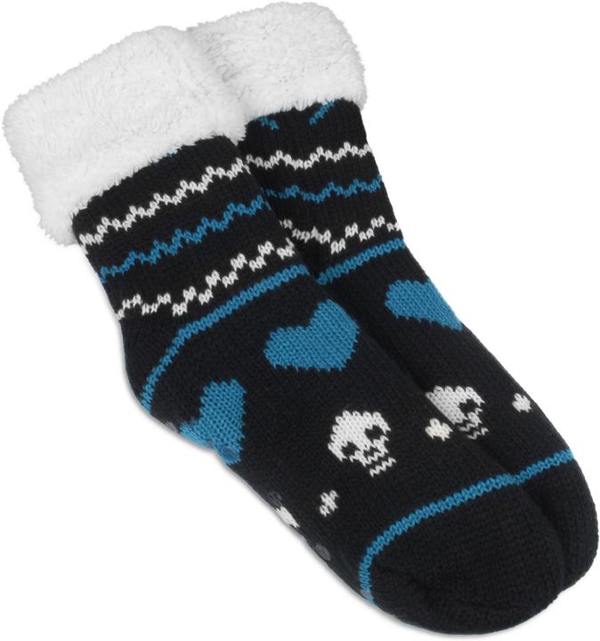 Image du produit Normani Chaussons tricotés avec ABS et motif norvégien (Une unité par pack, 36 - 40)