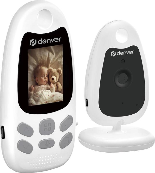 Denver BC-250 Babycam mit Monitor 2,4 GHz White Neu (Video & Audio, 250 m)