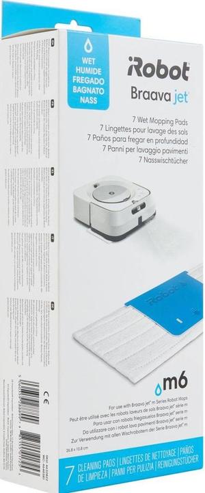 Immagine prodotto iRobot Braava jet pastiglie di ricambio per il bagnato (wet) in confezione da 7 pezzi serie m
