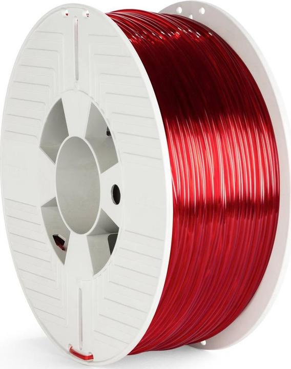Produktbild Verbatim Durchsichtig rot - 1 kg - PTEG-Filament (3D) (PETG, 2.85 mm, 1000 g, Rot)