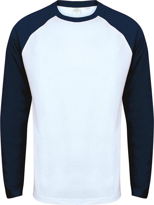 Skinni Fit TShirt Baseball Langärmlig