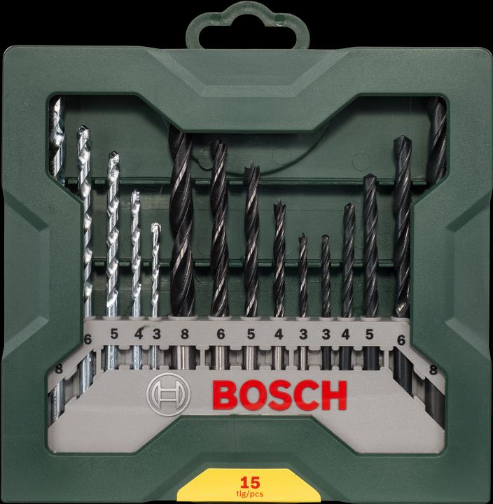 Image du produit Bosch Zubehör Set mixte Mini-X-Line (3-8 mm (mèches à bois))