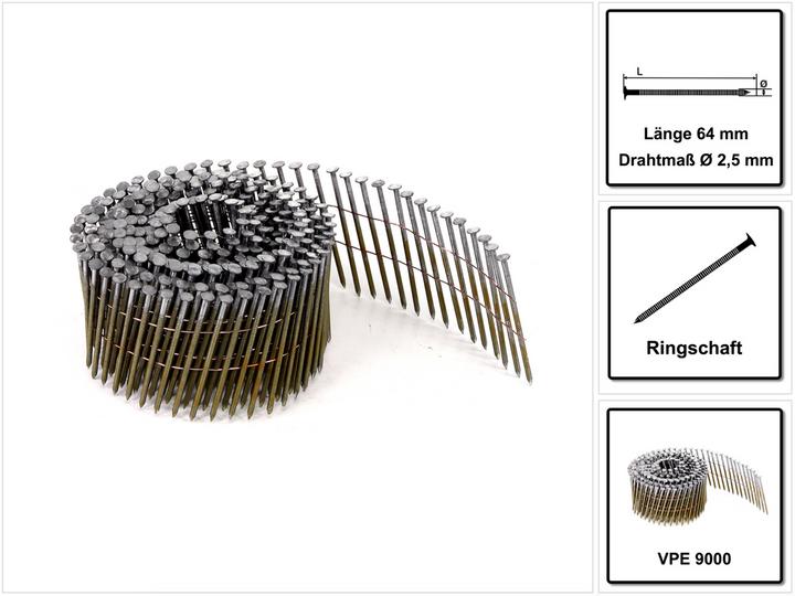 Image du produit Bostitch F Boucles (9000 pièce(s), 64 mm)