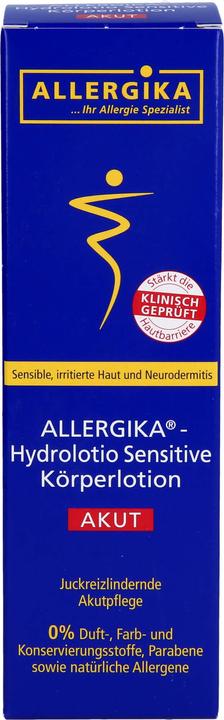 Actual product image Allergika Hydrolotio sensitive, 200 ml LOT (Body lotion, 200 ml)