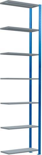 Stecksystem Anbauregal MULTIplus250 mit Kreuzstrebe