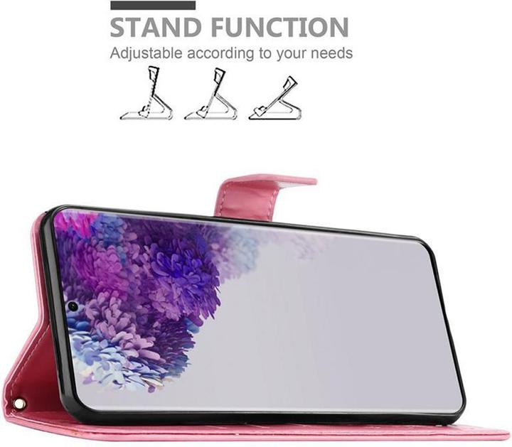 Actual product image Cadorabo Flower Book Cover (Samsung Galaxy S20 Ultra)