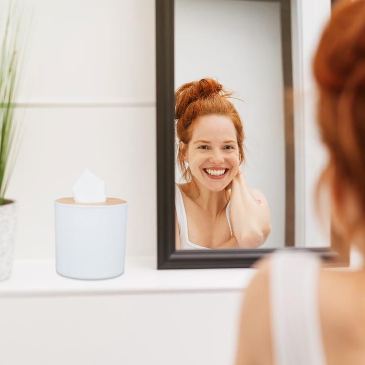 Actual product image Relaxdays Cosmetic tissue box