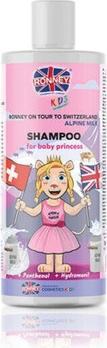 Actual product image Ronney Kids On Tour To Switzerland Shampoo For Baby Princess Shampoo For Children From 3 Years Of (300 ml, Liquid shampoo)