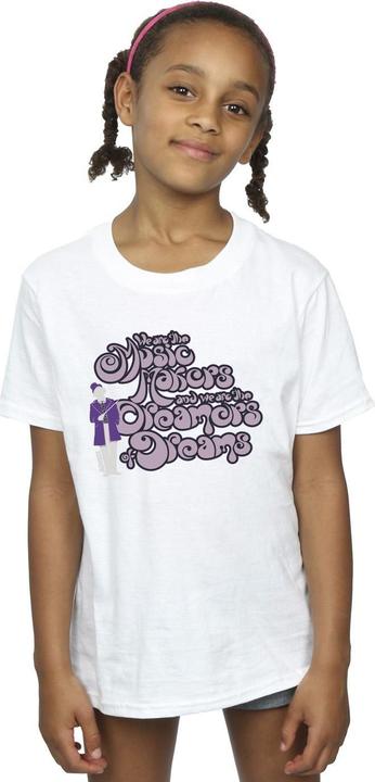 Produktbild Willy Wonka & the Chocolate Factory Dreamers Text TShirt Mädchen (140, 146)