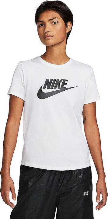 Nike W Nsw Tee Essntl Icn Ftra,Whit White L (L)