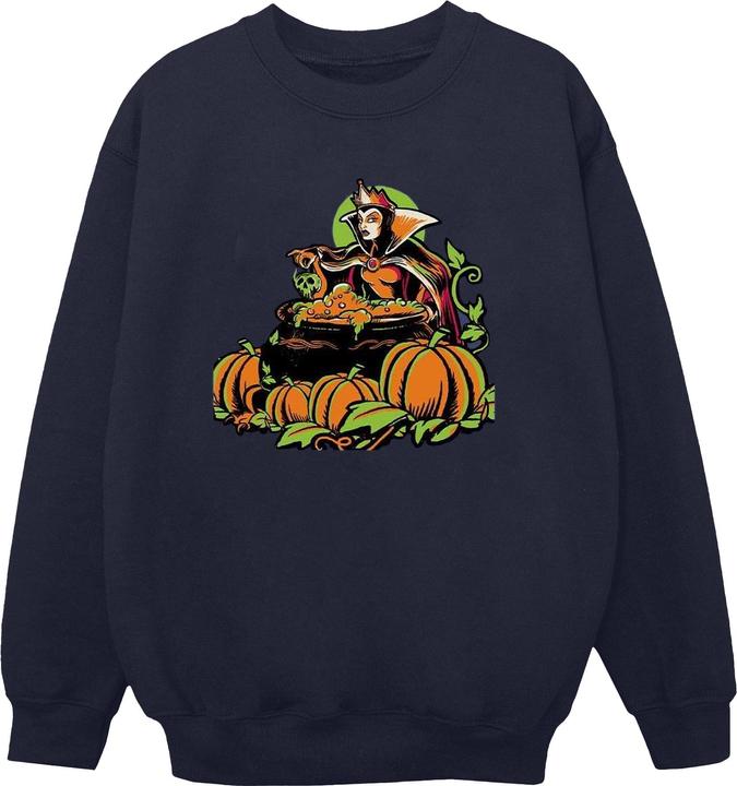 Actual product image Disney Mens Evil Queen Villains Halloween Sweatshirt (XL)