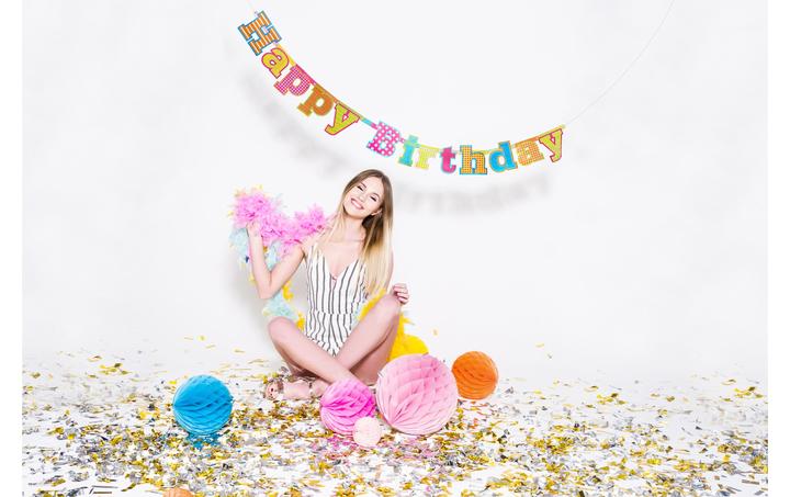 Actual product image Partydeco Confetti Cannon - Metallic Gold 40cm
