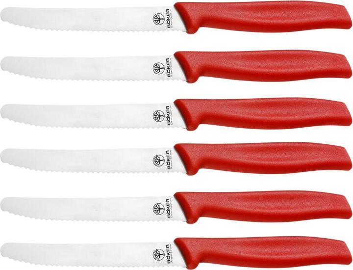 Image du produit Böker Couteaux à lame crantée Classic - 6 couteaux