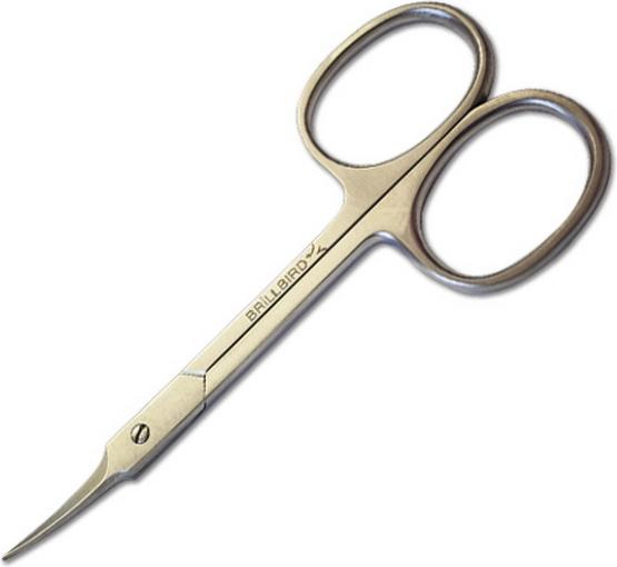 Actual product image BrillBird Professional cuticle scissors with dovetail Curved