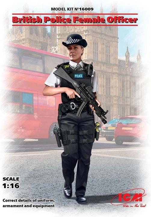 Actual product image ICM British Police Female Officer