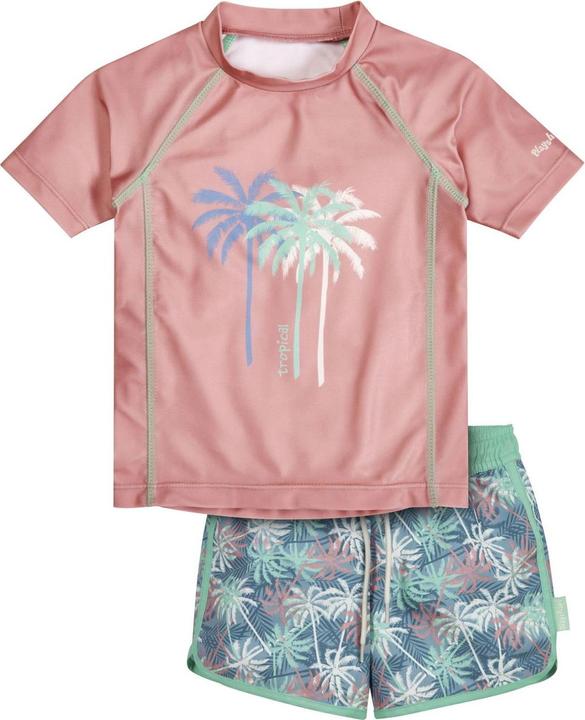 Actual product image Playshoes Kid's UV protection bath set palm trees (134)