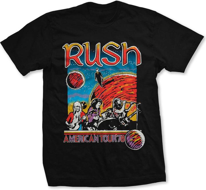 Rush US Tour 1978 TShirt