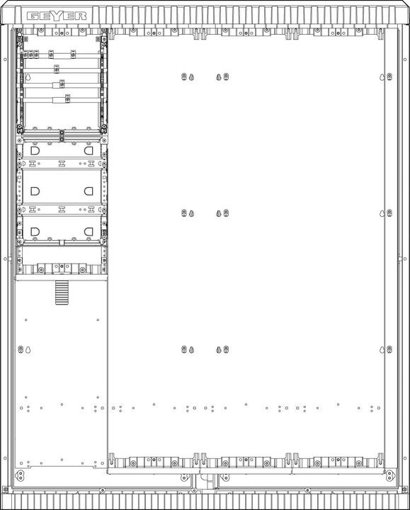 Image du produit ABN Armoire de raccordement de compteur SAS, APZ, 4 pôles SZ132AL0400