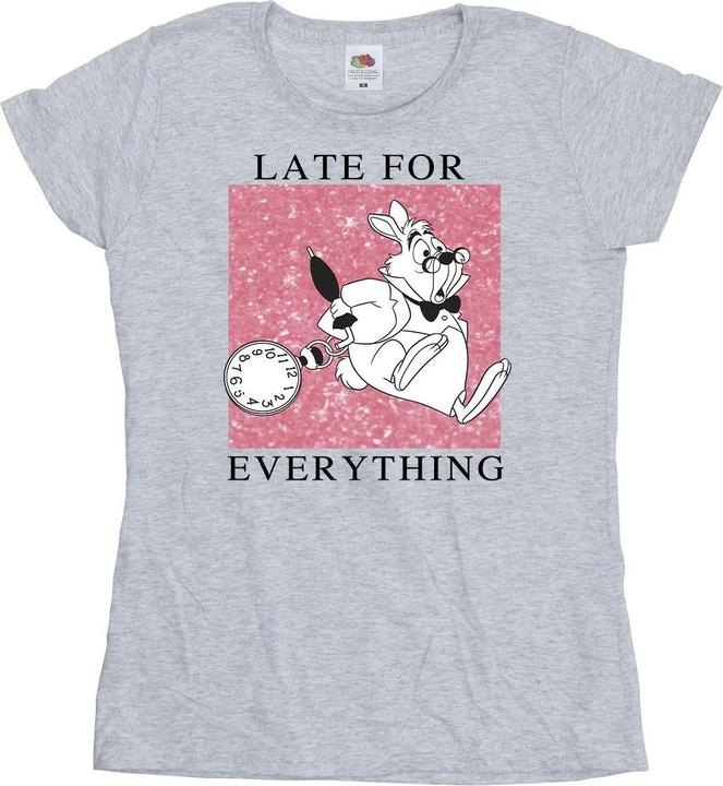 Disney Alice In Wonderland White Rabbit TShirt (L)
